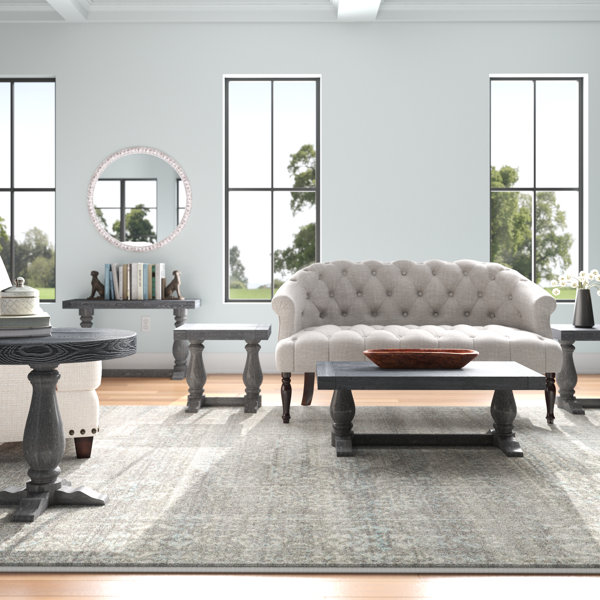 Three Posts™ Herefordshire 5 - Piece Living Room Table Set & Reviews ...